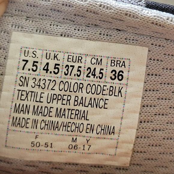 Skechers BOBS For Dogs Flat Slip-Ons Womens 7.5 Memory Foam Shoes Loafers - Picture 8 of 8